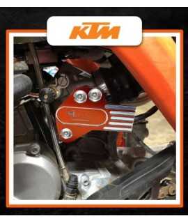 protection alu TPI pour KTM 250/300 EXC 2018-2020 orange